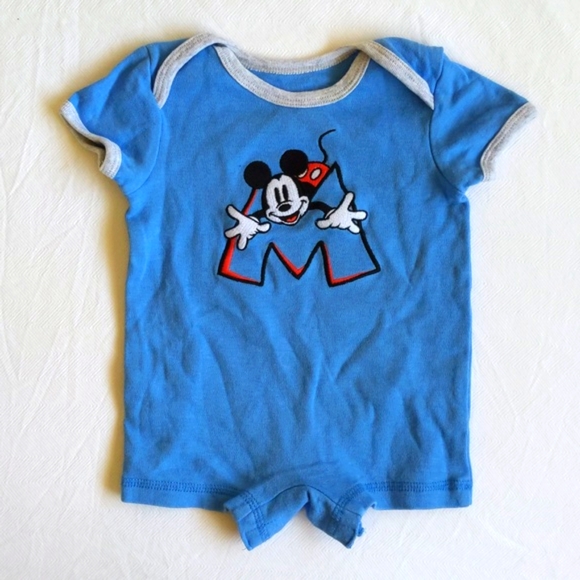 disney baby Mickey Mouse romper playsuit 3 months - Picture 1 of 5